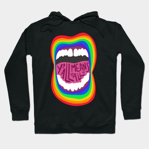 Say It Loud Hoodie by NeaandTheBeard